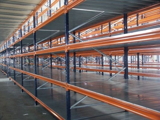 Fabricante de estanterías galvanizadas de largo alcance Unidad de estantería de metal de trabajo pesado ajustable