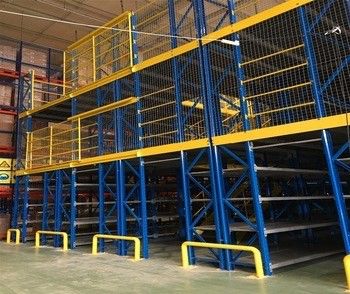 Compuesto estructural de alto nivel Plataforma de acero de almacén de almacén
