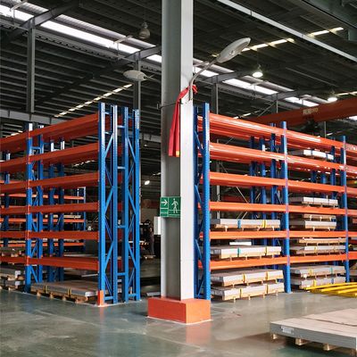Repisas de almacenamiento ajustables de trabajo pesado Q345/355B Repisas de pallets de almacenamiento de acero