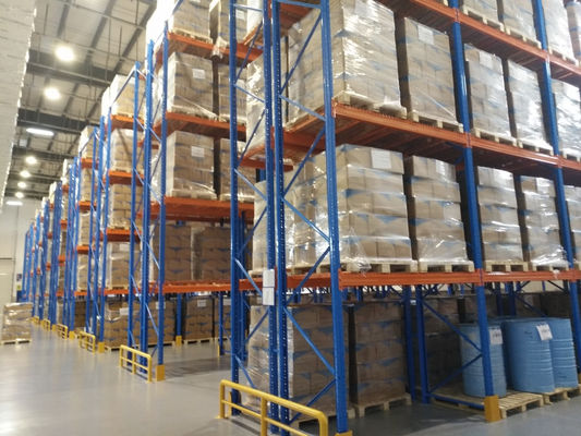 Almacén de almacenamiento de carga pesada Estante de paletas Estructura simple personalizada