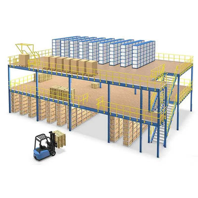 Sistema de bastidores de almacenamiento de almacenamiento de trabajo pesado de acero industrial a medida